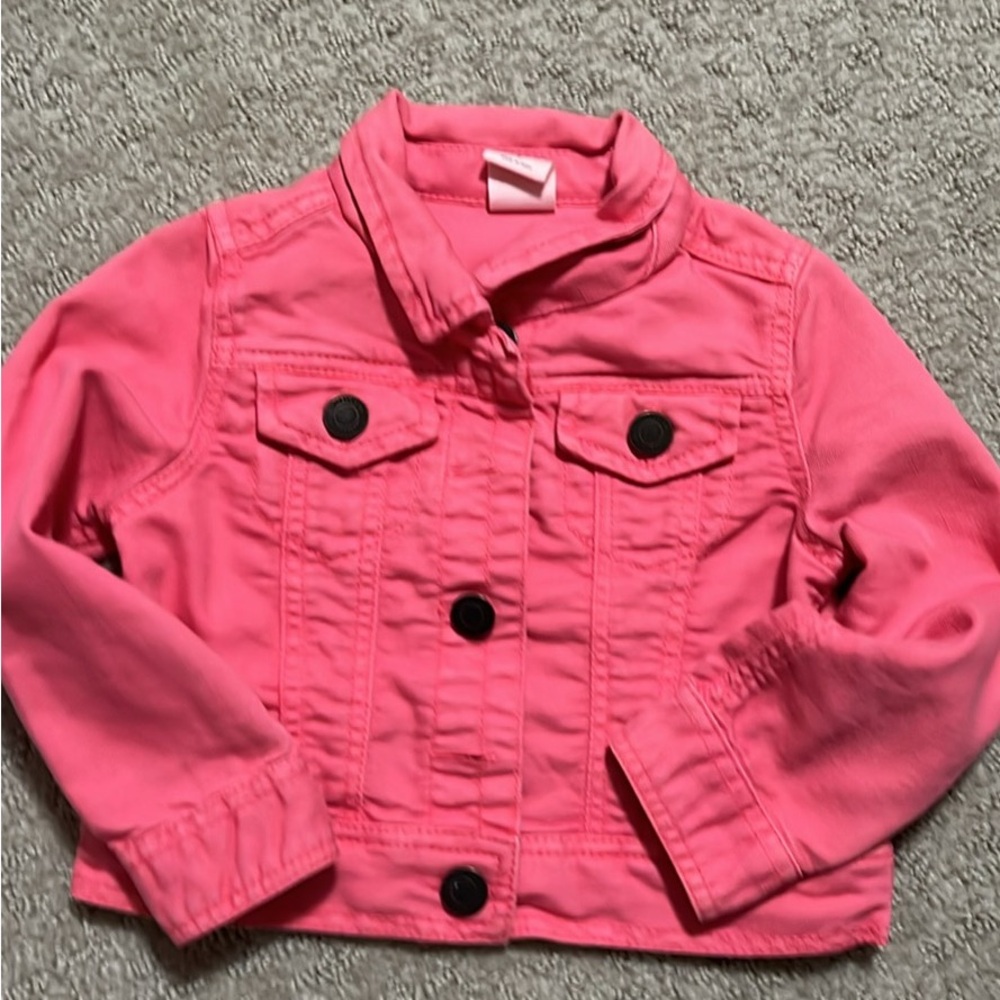 Tucker + Tate Vibrant Pink Jean Jacket
